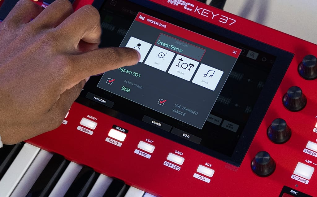 Akai touchscreen